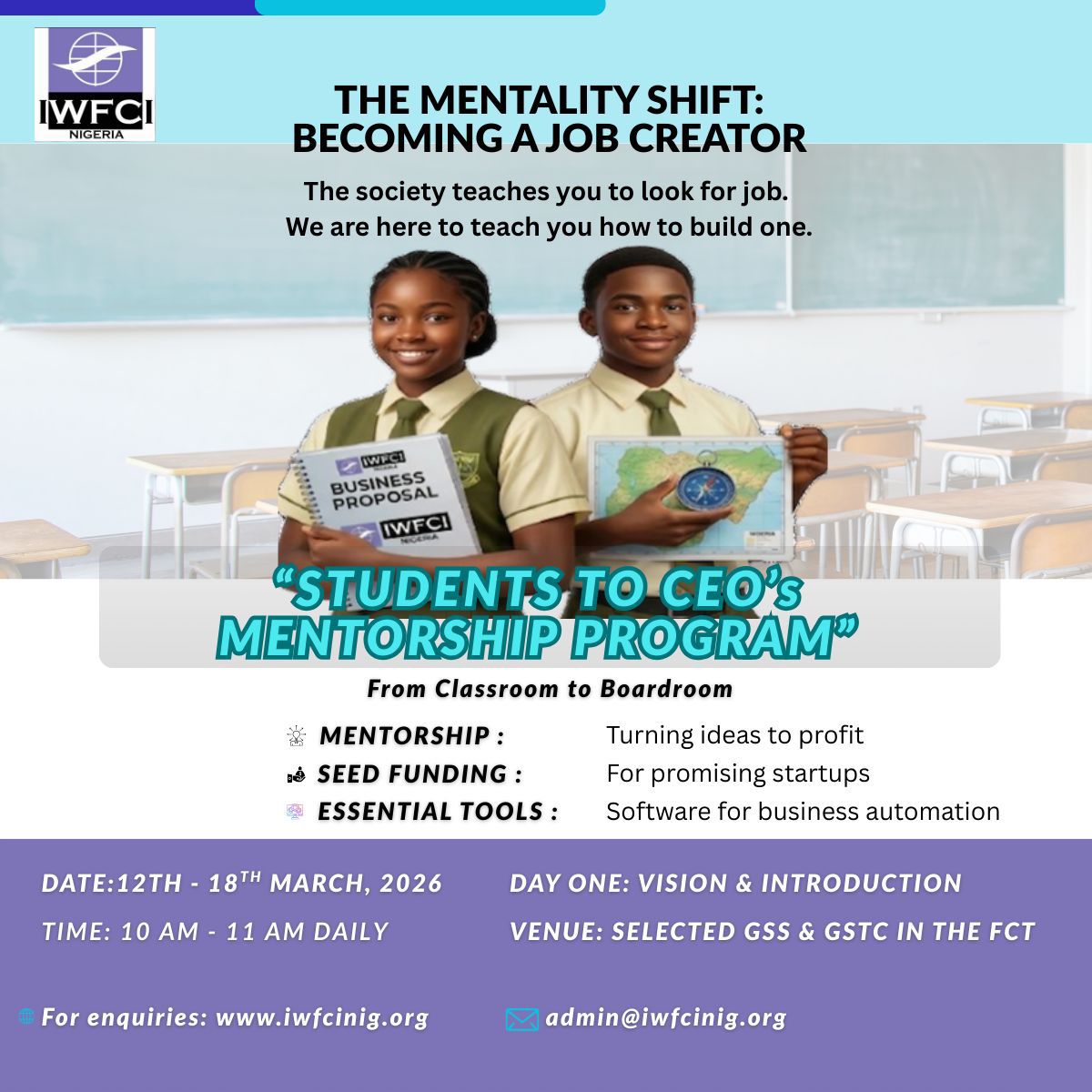 STUDENTS TO CEO'S MENTORSHIP PROGRAM